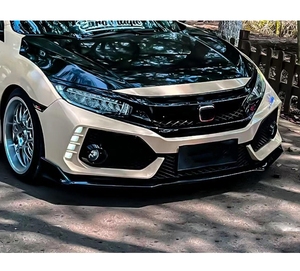 Kits de carrosserie de haute qualité, vente directe d'usine, calandre, kit de pare-chocs avant pour <span class=keywords><strong>Honda</strong></span> <span class=keywords><strong>Civic</strong></span> <span class=keywords><strong>Si</strong></span> 2020, systèmes automobiles - Product Image 4