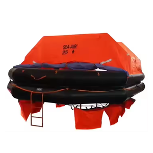 طوق نجاة قابل للنفخ مع الهيدروستاتيكي وحدة الإفراج السريع ربط الجهاز) - Product Image 3