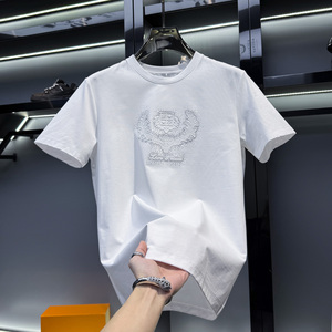 2025 la primavera e l'estate nuove stampe alla moda comode taglie forti e versatili in cotone sportivo Casual-personalizzazione della fabbrica di camicie - Product Image 3