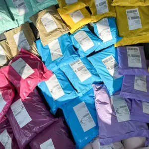 Envelopes poli para envio, sacola de plástico para embalagem de roupas, sacola para envio de correspondência, sacola de correio comercial