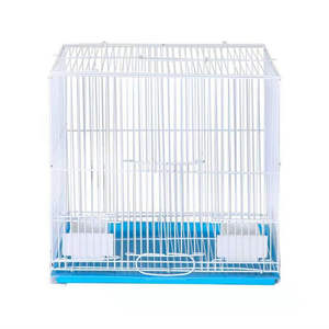 Jaula de plástico con bandeja para hámster, alambre blanco de metal azul, conejo pequeño, mascota, de alta calidad, rosa, gran oferta, <span class=keywords><strong>2022</strong></span> - Product Image 5