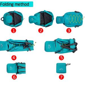 Mochila Plegable Deportiva de Ocio, Mochila de Viaje, Mochila Portátil de Nailon para Exteriores - Product Image 2