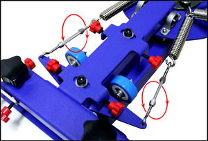Cye411l loại sàn micro điều chỉnh bốn màu một trạm bánh xe duy nhất overprinting Màn hình máy in - Product Image 6