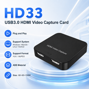 Tarjeta Capturadora <span class=keywords><strong>de</strong></span> Video HDMI a USB 3.0 4K con Salida en Bucle, 1080P 60Hz, Entrada <span class=keywords><strong>de</strong></span> Audio <span class=keywords><strong>de</strong></span> 3.5mm, Caja Grabadora <span class=keywords><strong>para</strong></span> Transmisión en Vivo PS5 <span class=keywords><strong>PC</strong></span> - Product Image 3