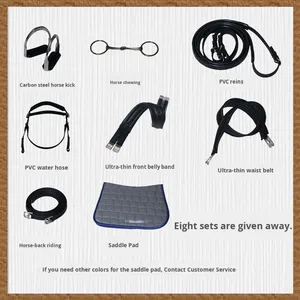 Sillas <span class=keywords><strong>de</strong></span> Montar Inglesas Completas para Entrenamiento, con Doble Banda Abdominal, para Carreras <span class=keywords><strong>de</strong></span> Resistencia, Juego Completo, para <span class=keywords><strong>Caballos</strong></span> <span class=keywords><strong>de</strong></span> Larga Distancia - Product Image 4