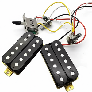 ปุ่มควบคุมโลหะ 500K สวิตช์ <span class=keywords><strong>5</strong></span> ทาง แจ็คปิ๊กอัพ <span class=keywords><strong>สาย</strong></span>ไฟกีตาร์ไฟฟ้า อะไหล่และอุปกรณ์เครื่องดนตรีประเภท<span class=keywords><strong>สาย</strong></span> - Product Image 5