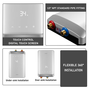 Máy Nước Nóng Điện JNOD Làm Nóng Tức Thì Vòi Hoa Sen Nóng 3 Giây Để Sử Dụng Tại Nhà Thiết Lập Nhiệt Độ Máy Nước Nóng - Product Image 2