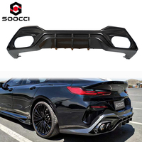 Difusor Trasero Inferior de Fibra de Carbono Seca TAKD, Kit de Carrocería para BMW G16 840i M850i Serie 8 2019-2023