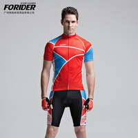 Ensemble de maillots de cyclisme personnalisés pour hommes et femmes, sublimation, manches courtes, short à bretelles, kit de vélo de route, respirant, séchage rapide, uniforme d'équipe professionnelle OEM