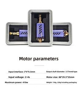 Motor sin Escobillas BLDC de Alta Velocidad Chaoli CL-FS480, Caja de Cambios AEG Ver2/3 26K 39K, Motor sin Escobillas de Alto Torque CNC NdFeB para Pistola de Gel AEG - Product Image 3