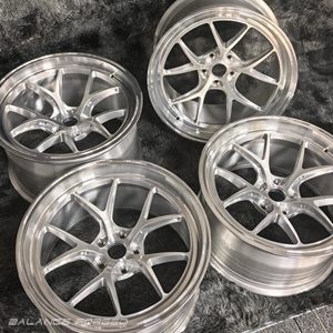 Jantes forgées concaves personnalisées VS-5RS, finition argent brossé, légères, pour voitures de course <span class=keywords><strong>Corvette</strong></span> C6 C8 Z06 <span class=keywords><strong>Corvette</strong></span> C7 Stingray Z51 ZR1 - Product Image 1