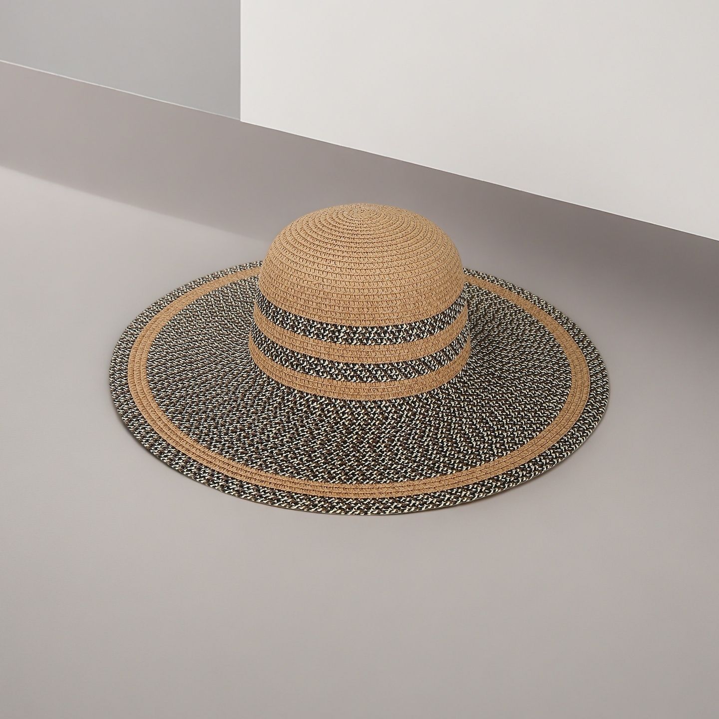 Dark black hat