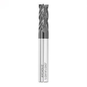 Fraise à dégrossir pleine longueur de 12 mm de diamètre pour acier laminé – Vente en gros - Product Image 2