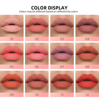 Vente en gros de gloss à lèvres hydratant brillant personnalisé, rouge à lèvres liquide mat vegan de haute qualité, gloss à lèvres repulpant imperméable et non collant