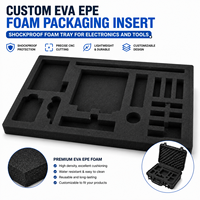 Insert d'emballage personnalisé en mousse EVA PP, antistatique, ignifuge, antichoc, pour outils électroniques et applications médicales