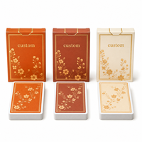 Cartes de jeu de poker personnalisées pour mariage avec boîte, papier 350 g/m², luxe, cartes à jouer uniques, logo personnalisé, impression à chaud