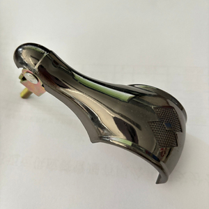 F-holder5 # laiton Antique placage solide porte-cercueil en métal Zamak alliage de Zinc cercueil poignée barre enterrement Articles funéraires en gros - Product Image 3