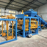 Machine de formage de blocs QT4-15C à commande PLC, moules interchangeables pour tous types de briques en ciment, vente chaude