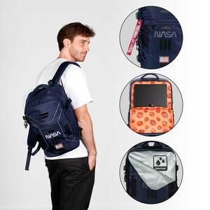 Karactermania For NASA Spaceship-Mercury <b>Backpack</b> Underseat Cabin Bag 40x20x25cm, Dark Blue - Product Image 4