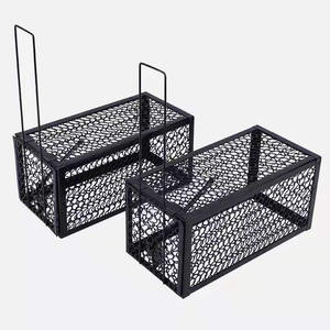 Piège à rats et souris en métal massif pour animaux vivants, petite cage à rongeurs, écologique, étanche, facile à attraper et à libérer - Product Image 1
