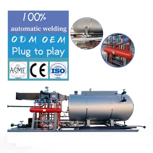 CJSE Industrial Gas Diesel Oil Fired Steam Boiler 3000kg/hr Diesel Gas Steam Boiler For Soap Making