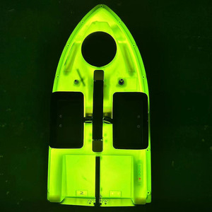 <span class=keywords><strong>Bateau</strong></span> de pêche automatique en plastique avec GPS 16 positions, 3 compartiments à appâts, bande lumineuse LED, portée de 500 m et retour automatique - Product Image 2