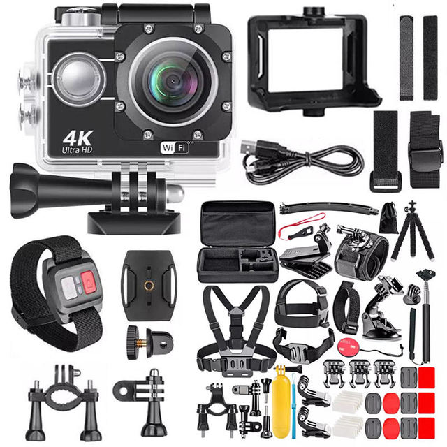 HONGDAK 50 in 1 Action Camera Accessory Kit Compatible for GoPro Hero 13 12 11 10 9 8 7 6 5 4 for GoPro Insta360 DJ Osmo Action