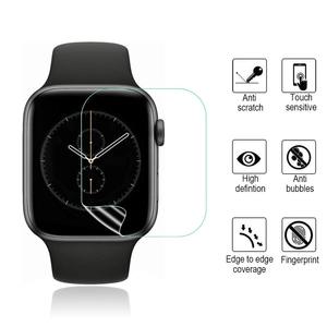 Protector de hidrogel de TPU transparente de cubierta completa para Apple Watch Series 4 5 6 7 <span class=keywords><strong>8</strong></span> 10 41 45 49mm e <span class=keywords><strong>IWatch</strong></span> 38 42/46mm Modelo <span class=keywords><strong>Pro</strong></span> compatible - Product Image 3
