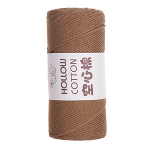 Hilo de Algodón y Acrílico Mezclado de 2mm, Venta al por Mayor, para Proyectos de Manualidades, Tejido a Mano, Teñido, para Sombreros, Lana Perla, Suministros de Tejido - Product Image 5