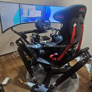 Chuyên nghiệp 9D VR <span class=keywords><strong>Simulator</strong></span> Set chuyển động năng động ổ đĩa đua xe ô tô phong cách mới trong nhà sợi thủy tinh và kim loại đua xe mô phỏng - Product Image 1