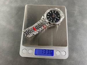 Reloj de Buceo Mecánico de 41 mm, Caja de Acero Inoxidable, Esfera de Cristal de Zafiro, Cierre Plegable de Seguridad, Resistencia al Agua de 50 Bares, Negro - Product Image 6