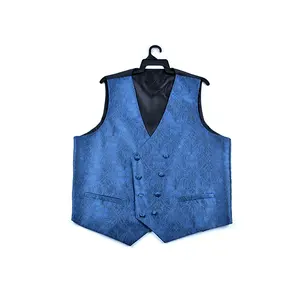 Geweven Heren Custom Vest voor Bruiloft