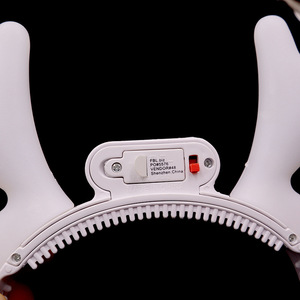Richshining LED Light up Christmas Deer Antler Diadema Luz blanca intermitente Accesorios para el cabello para graduación Navidad Halloween - Product Image 5