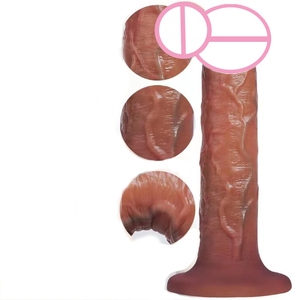 Homosexuell Lesben Sexspielzeug Lebensechte Adern Dildos Männliche und Weibliche Massage Saugnapf Mastur bator Penis Stimulation Vaginal <span class=keywords><strong>Anal</strong></span> - Product Image 3