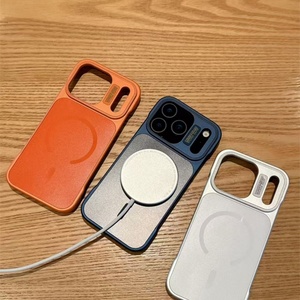เคสโทรศัพท์แม่เหล็กแบบด้านสีดั้งเดิมสำหรับ iPhone 17 16 Pro Max รองรับการชาร์จไร้สาย ป้องกันแบบไร้ขอบ แข็งแรงทนทาน - Product Image 3