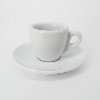 Ensemble tasse à café et soucoupe 250ml Latte avec boîtes d'emballage
