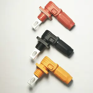 Prise de câble DC rouge noir orange connecteur de stockage de batterie haute tension