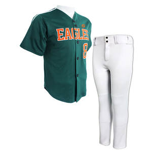 Uniforme de baseball et de softball sur mesure en gros, tenue d'équipe confortable avec design de logo au meilleur prix - Product Image 4