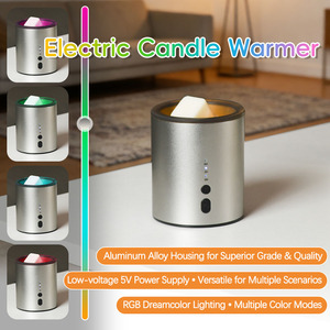 Lampada Scaldacera Senza Fiamma, Diffusore di Aromi, Luce Notturna RGB Dreamcolor, Alimentazione USB 5V, Timer Spegnimento Automatico, Facile da Pulire - Product Image 3