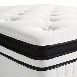 Precios Razonables, Colchones de Espuma Viscoelástica con Bobinas Enrolladas Individualmente para Mayor Comodidad, Colchón de Tela Tejida para Venta Directa de Fábrica - Product Image 4