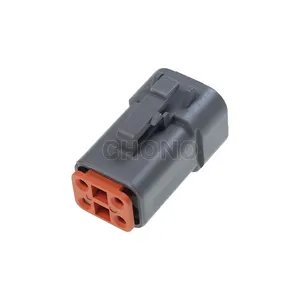 Wholesale Durable 4 Way Female DTP Female DTP06-4S Male 2.5mm Deutsch Automotive Connector With Contacts