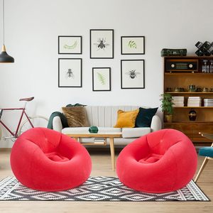 Sofá Inflable Individual Moderno para Adultos, Plegable, Suave, Acolchado, Silla de Oficina de Ocio, Simple y Cómoda, Precio al por Mayor - Product Image 2