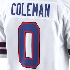 เสื้ออเมริกันฟุตบอลปักลาย17 ALLEN 0 keon coleman 86 Kincaid 58 Milano 88 Dawson knox 4 Cook 3 hamlin - Product Image 5