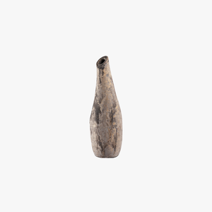 Jarrón alto y esbelto de cerámica Wabi Sabi, con una forma de arcilla orgánica de textura rugosa, 100% hecho a mano y esmaltado. - Product Image 1