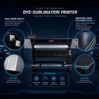 Tête d'impression numérique à sublimation KingJet i3200 4720 vente directe d'usine pour l'impression textile par transfert thermique
