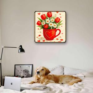 <span class=keywords><strong>Peinture</strong></span> HJ prête à être expédiée, <span class=keywords><strong>pas</strong></span> chère, déjà encadrée, cadre 20x20cm, <span class=keywords><strong>peinture</strong></span> acrylique à pigment 5ML haute couverture, kit de <span class=keywords><strong>peinture</strong></span> <span class=keywords><strong>par</strong></span> numéros pour cadeaux - Product Image 5