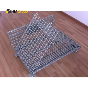 חומר טיפול stackable חם טבל מגולוון תחבורה חוט מתכת רשת כלוב מזרן - Product Image 3