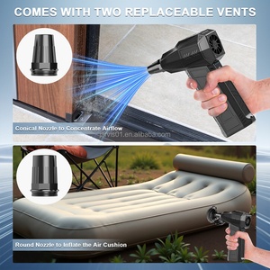 Jarvis Portable Car Cleaning Tool <b>Fan</b> Cordless Rechargeable Blower Brushless Motor 3-Gear Adjustable Dust Wearable <b>Air</b> - Product Image 4