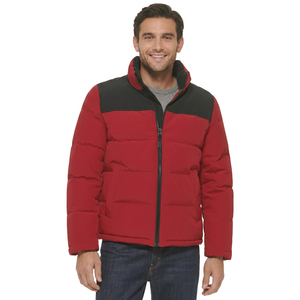 OEM Custom Design Puffer <b>Jacket</b> Best Selling Latest Design <b>Long</b> Sleeve Puffer <b>Jacket</b> <b>Men's</b> Clothing Fashion Puffer <b>Jacket</b> - Product Image 1