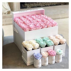 นายกเทศมนตรี Al por Rosa Cinta Para Rosas eternas Liston Para hacer Rosas eternas eernity เพิ่มขึ้นในกล่อง - Product Image 1